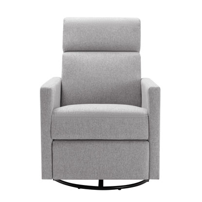 Upholstered Rocker Chair Gray