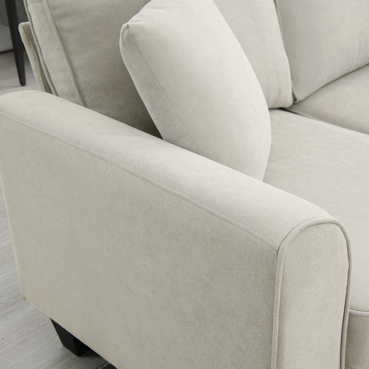 Modern Fabric Sectional Sofa – 7-Seater