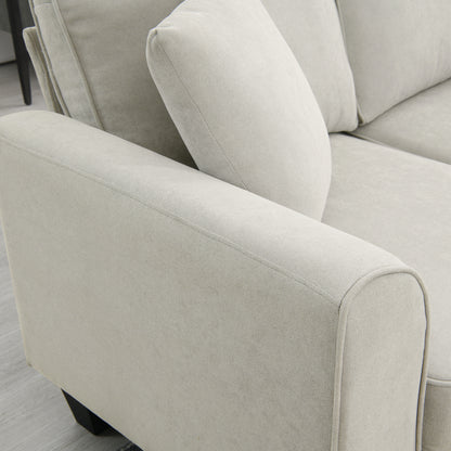 Modern Fabric Sectional Sofa – 7-Seater