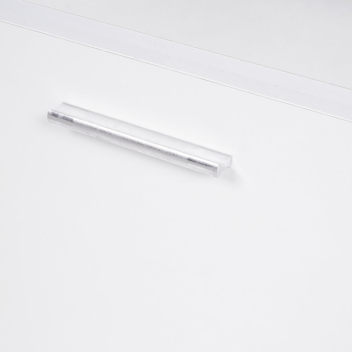 Modern LED TV Stand with Drawers – Gloss White
