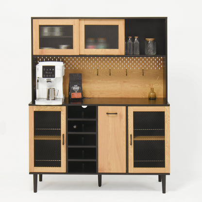 Buffet Storage Cabinet with Wine Rack