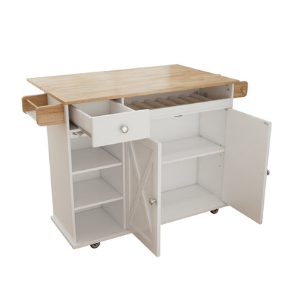 Kitchen Island Cart White Oak