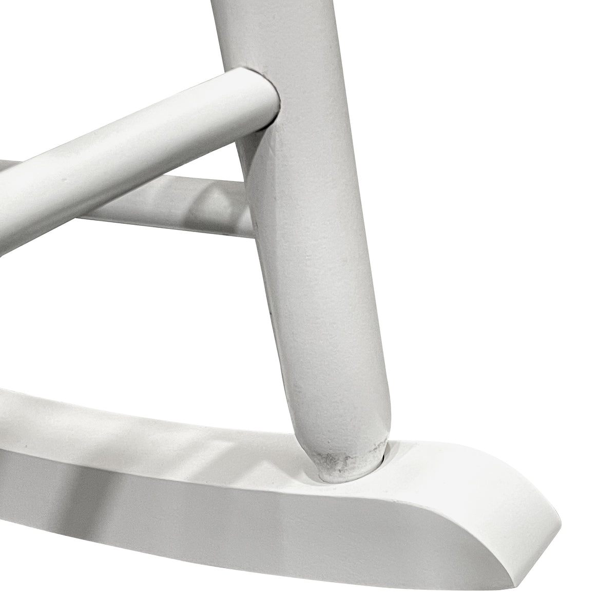 Classic White Porch Rocking Chair