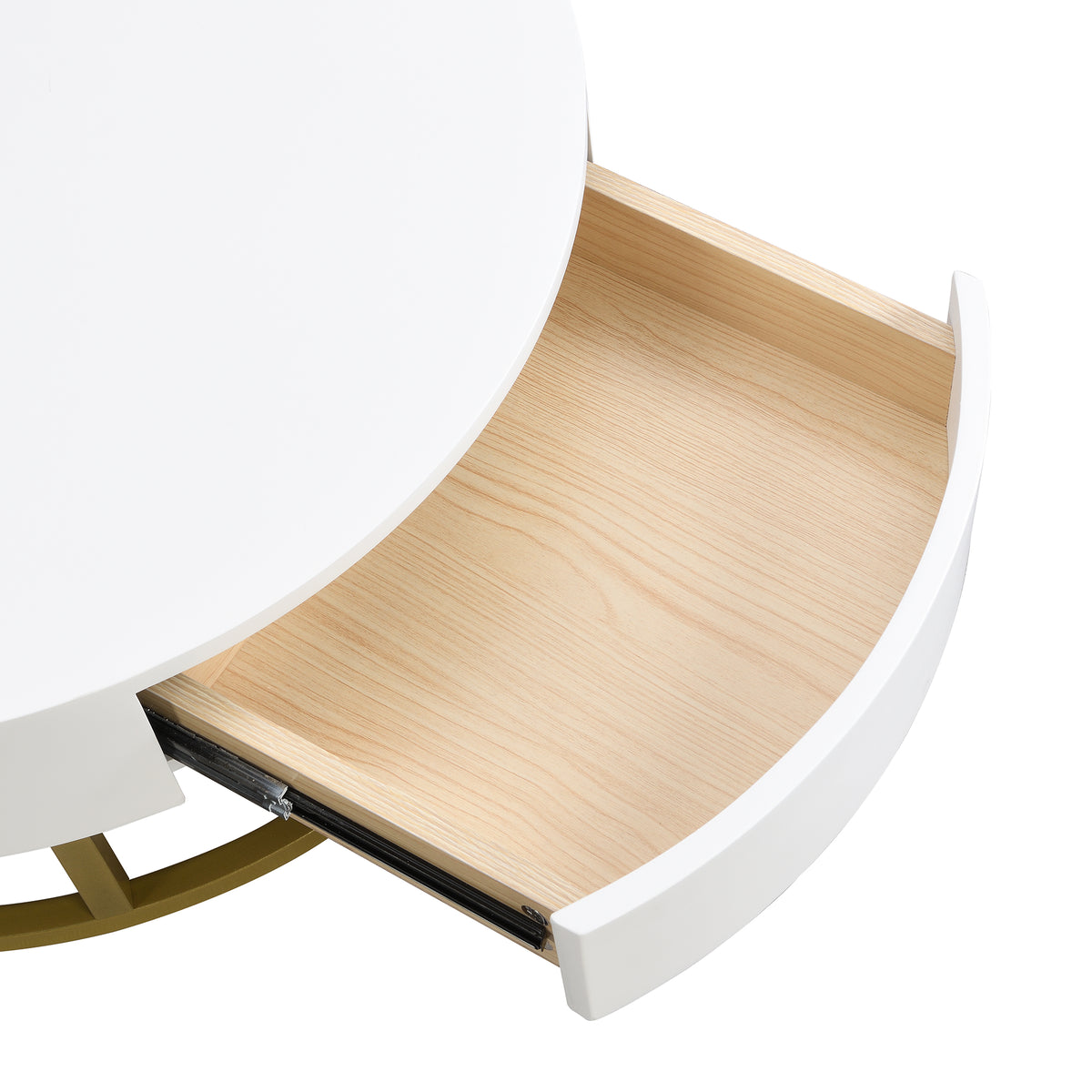 Lift-Top Coffee Tables with Drawers Black