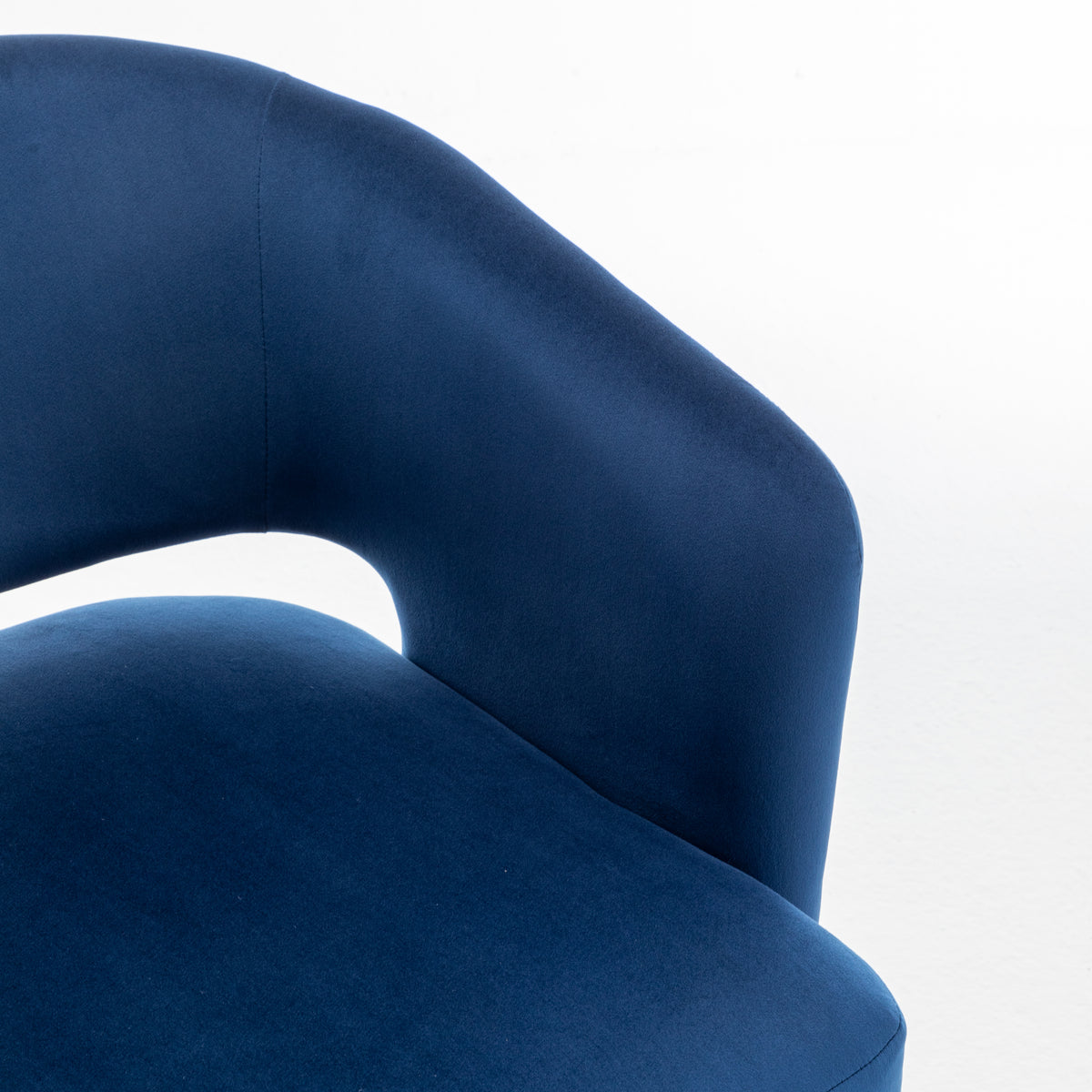 Velvet Swivel Club Chair