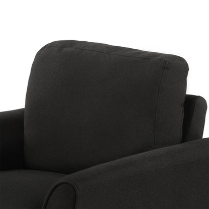 Recliner Armchair Black Finish