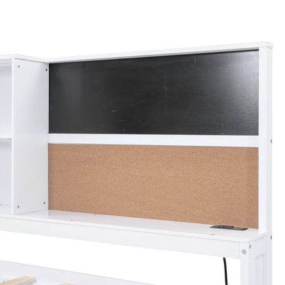 Twin Daybed with Storage White