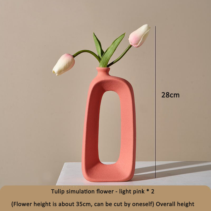 Ceramic Floral Arrangement Vase