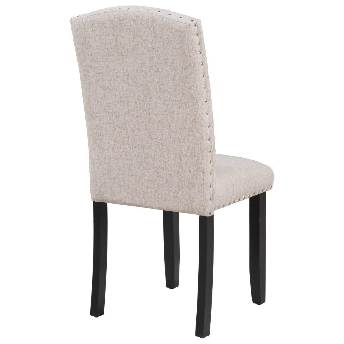 6-Piece Modern Dining Set – White Finish