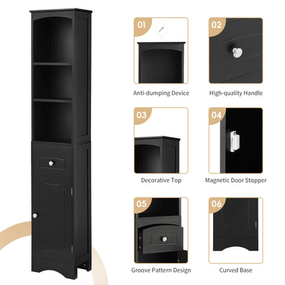 Freestanding Tall Bathroom Cabinet