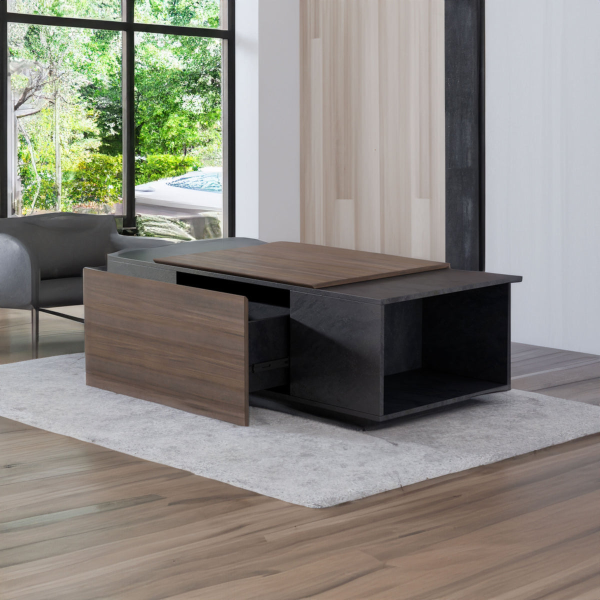 Farmhouse Coffee Table Armando Black