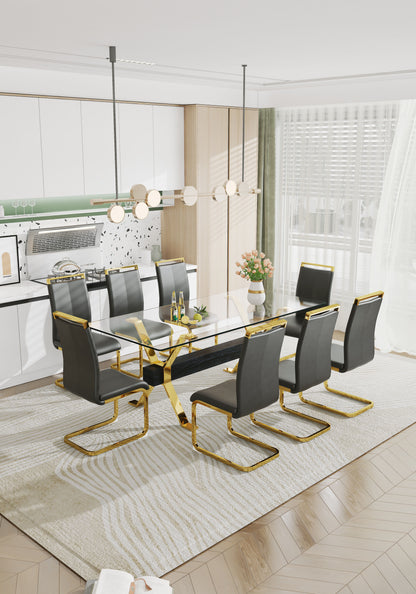 Tempered Glass Dining Table