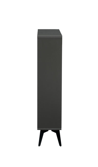 Grey Shoe Storage Cabinet