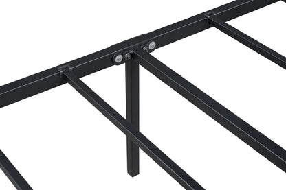 King Size Metal Bed Frame Gray