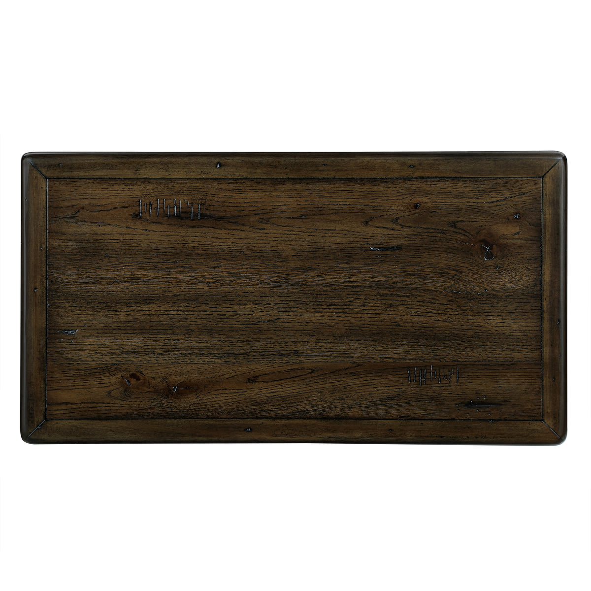 Solid Wood End Table – Espresso Finish with Drawers