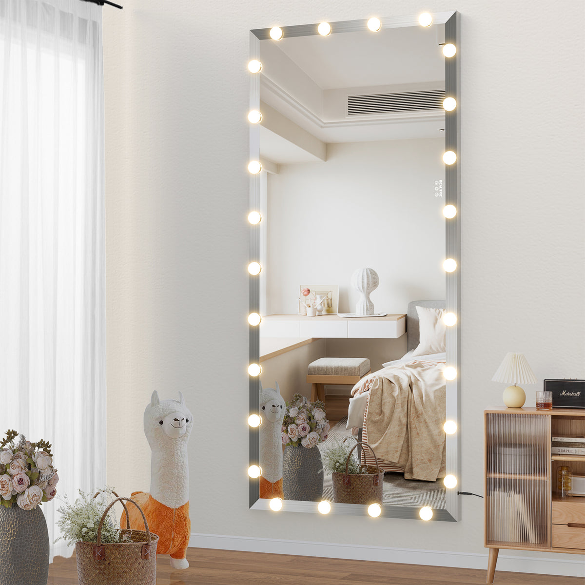 Hollywood LED Vanity Mirror White
