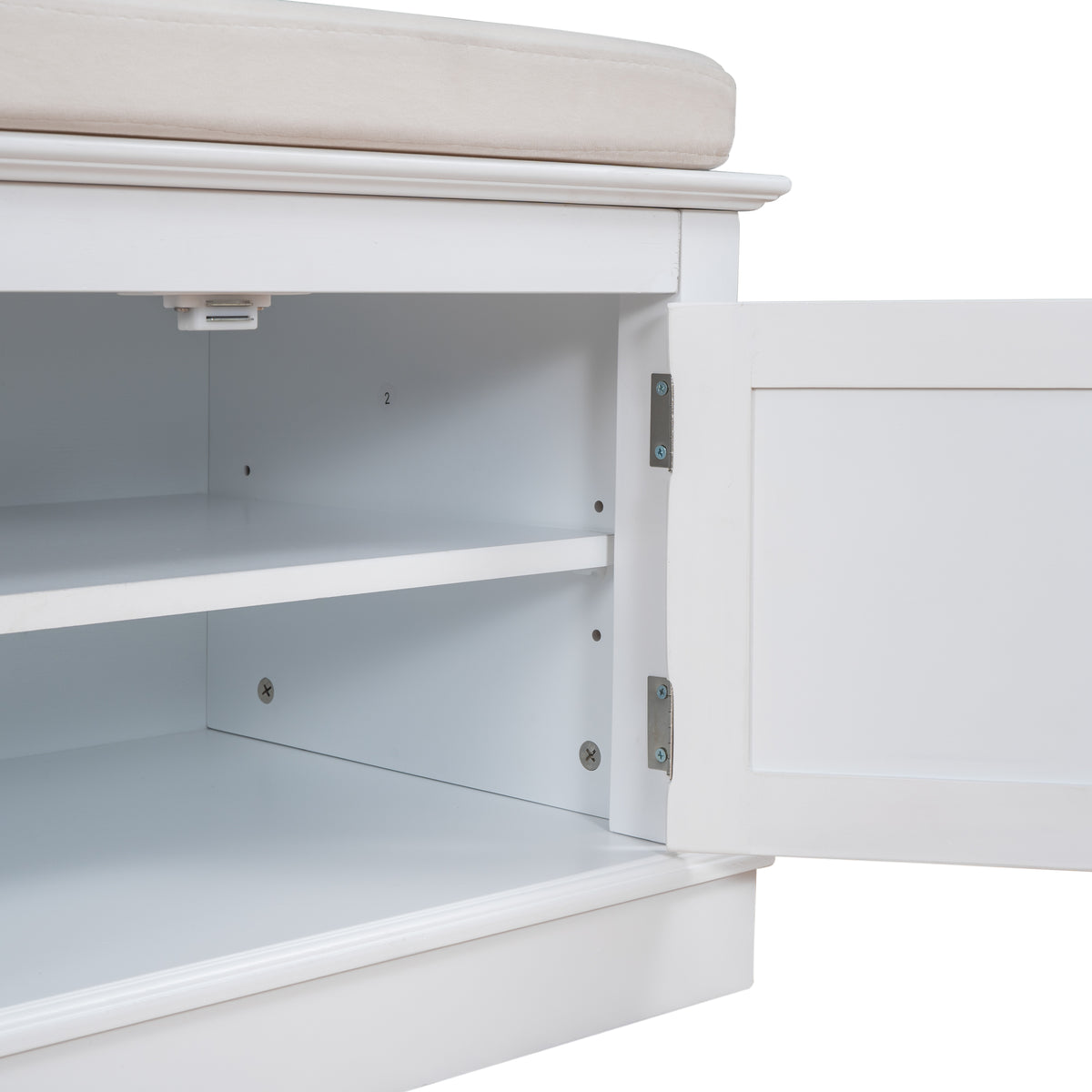 Adjustable Storage Bench Table
