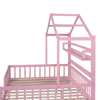 Full House Bed Pink