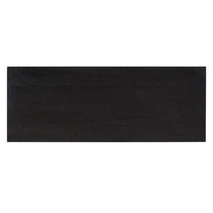 Rustic Console Table Black