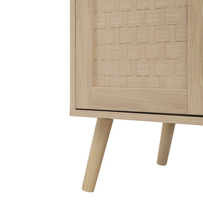 4-Door Accent Sideboard with Adjustable Shelves