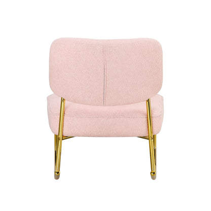 Velvet Rocking Lounge Chair – Cream