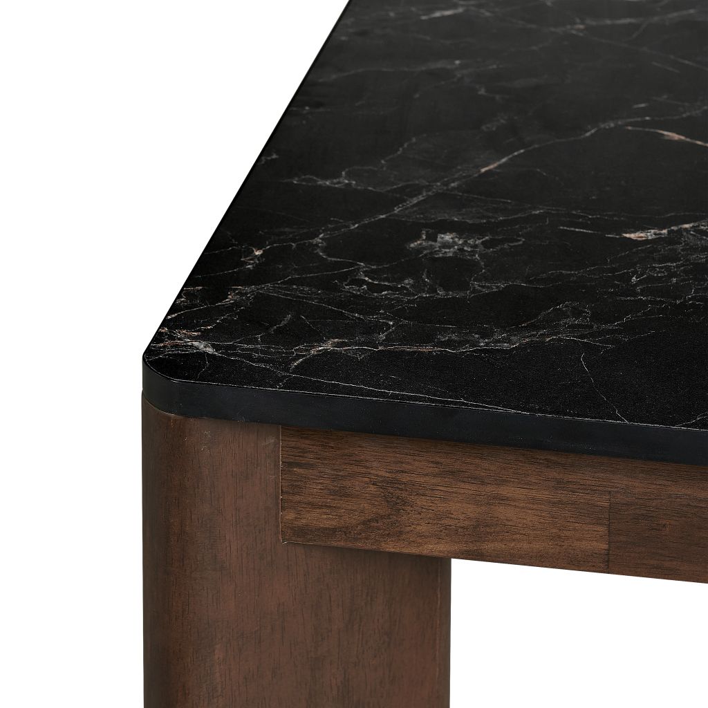 Scania Faux Marble Top Dining Table