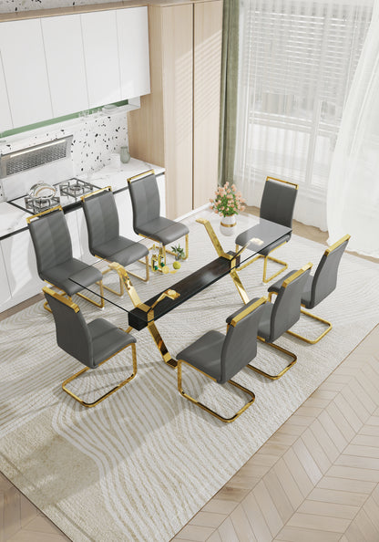 Tempered Glass Dining Table
