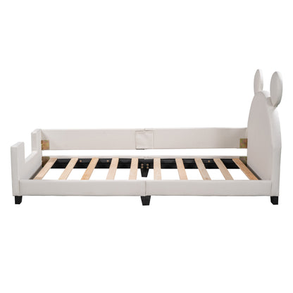 Twin Upholstered Daybed White