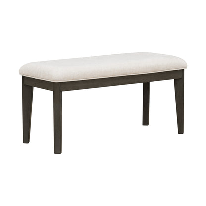 6-Piece Farmhouse Dining Set Beige Gray