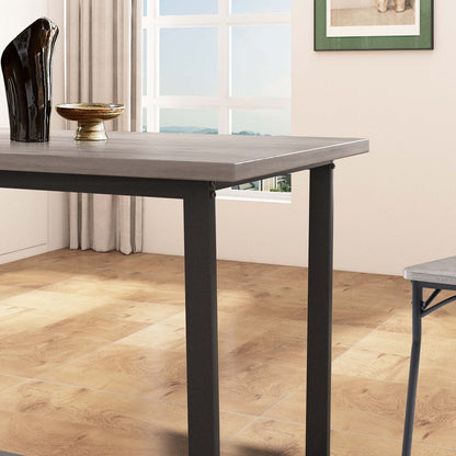 7-Piece Dining Set with Modern Chairs