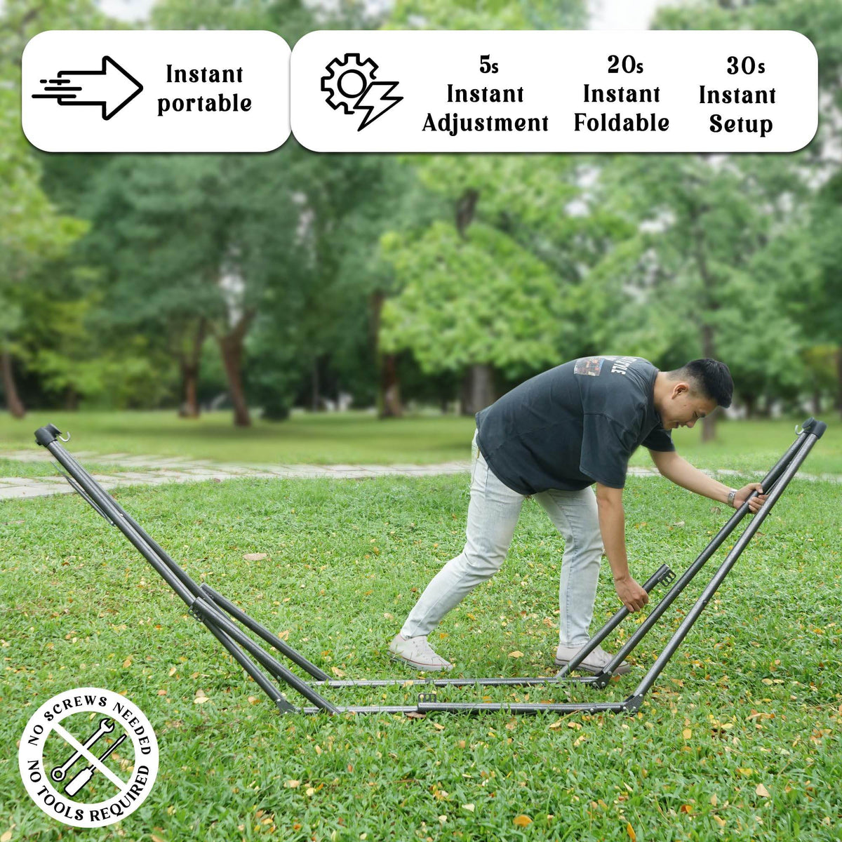 Tranquillo Uniki Collapsible Hammock Stand