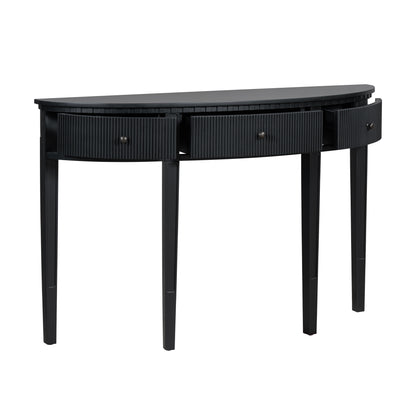 U-Style Vertical Pine Console Table