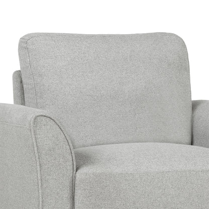 Contemporary Armrest Sofa – Light Gray