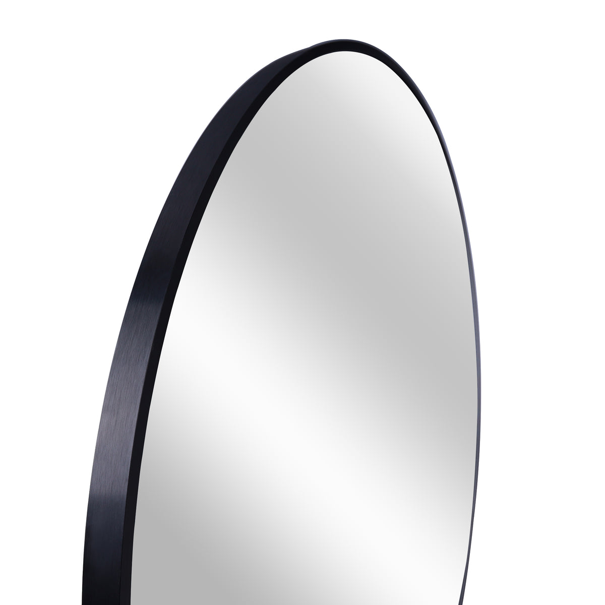Black Round Bathroom Mirror
