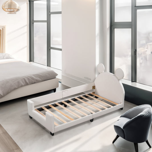 Twin Upholstered Daybed White