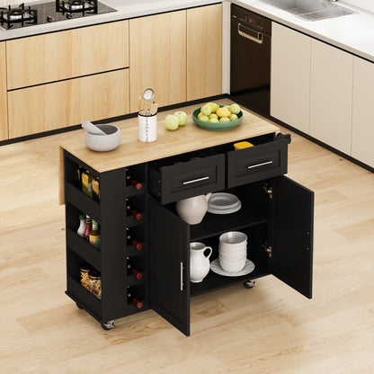 Kitchen Island Cart White