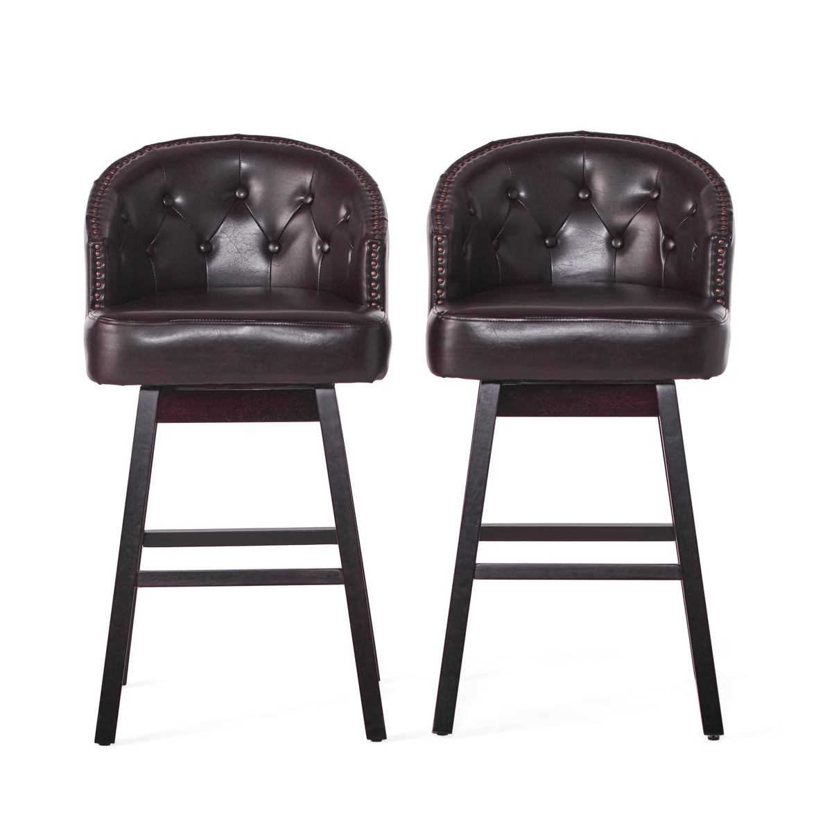 Ogden Swivel Barstools Set of 2