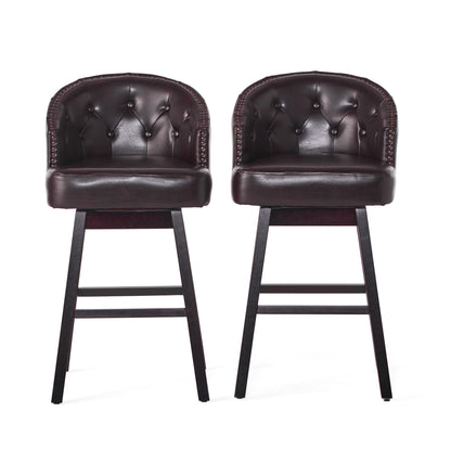 Ogden Swivel Barstools Set of 2