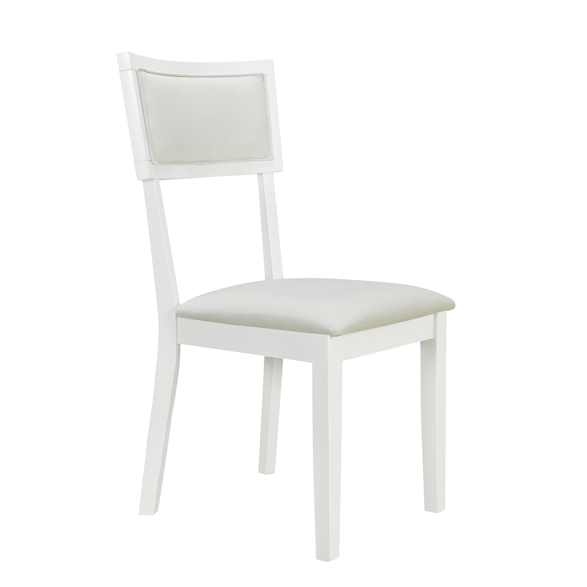 Topmax Farmhouse Dining Set (6 pcs) – White
