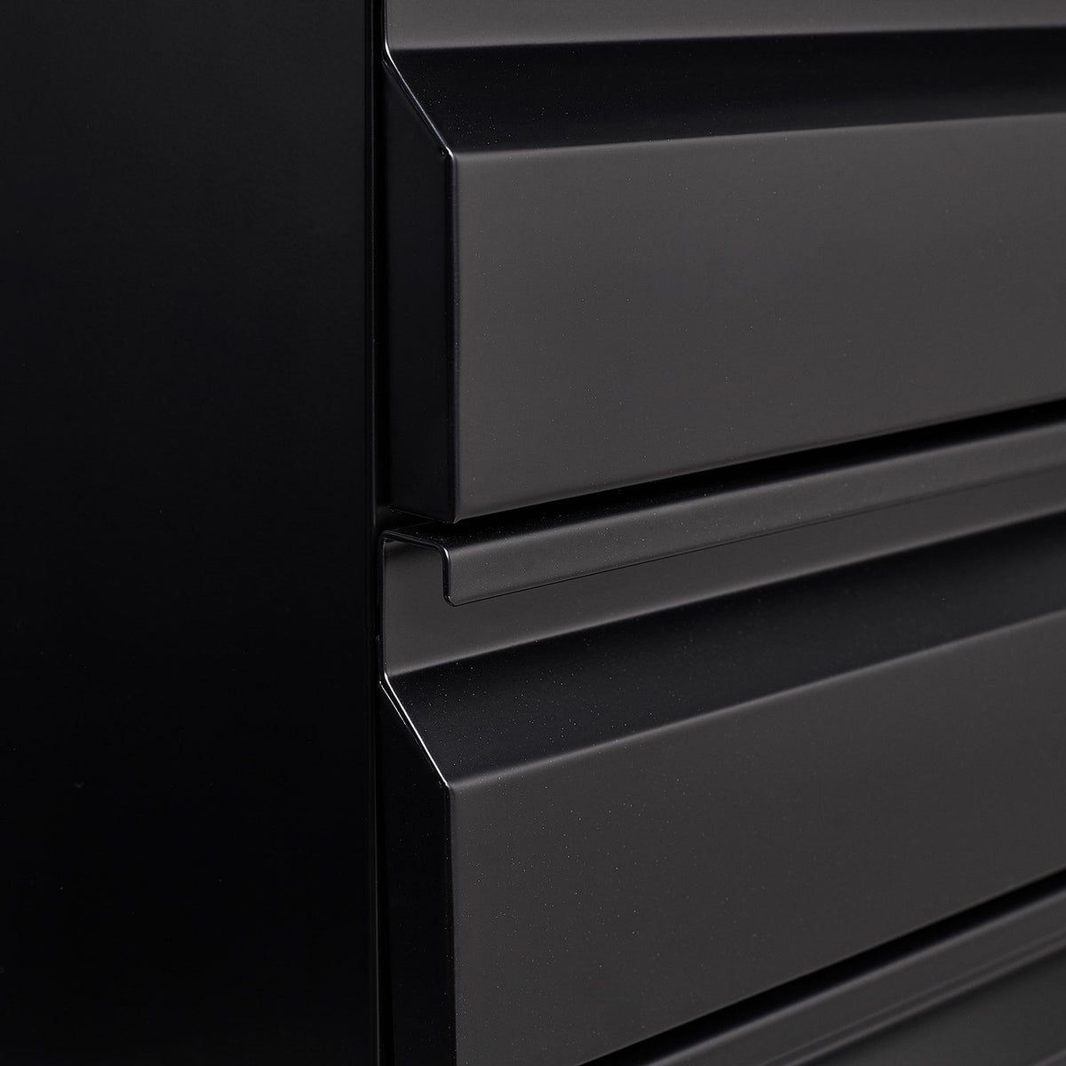 3-Drawer Metal Filing Cabinet with Lock