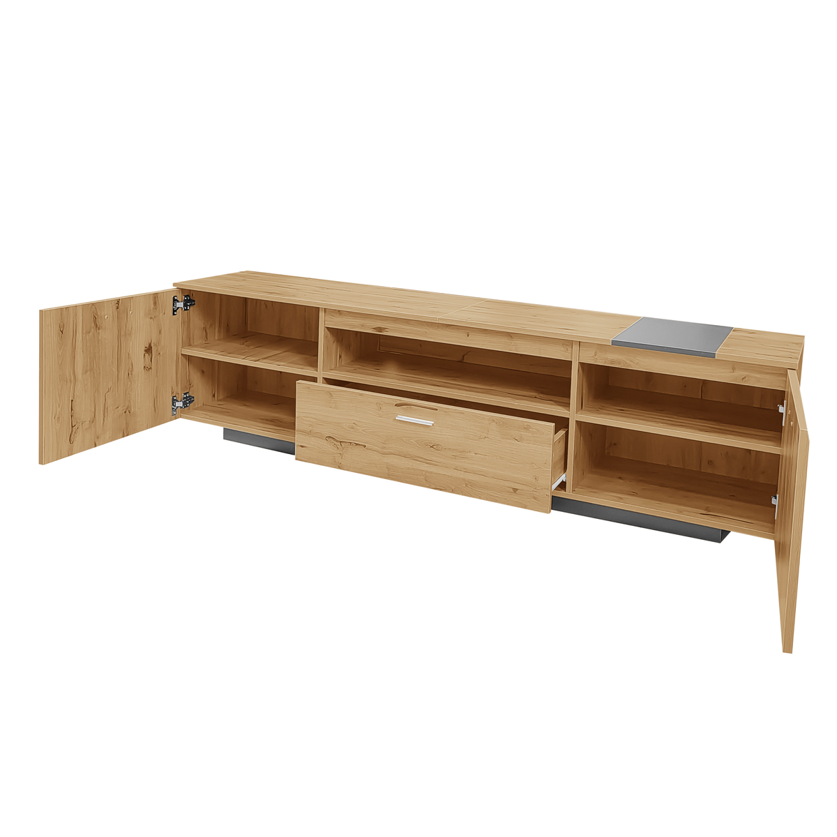 70" Modern TV Stand with Drawers