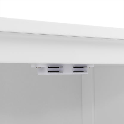 White Bathroom Storage Cabinet with Drawers