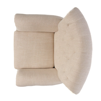 Springfield Tufted Accent Chair Gray