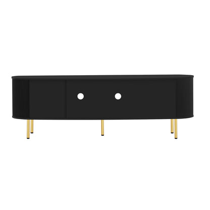Modern TV Stand Black