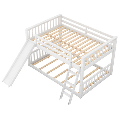 Full Bunk Bed White