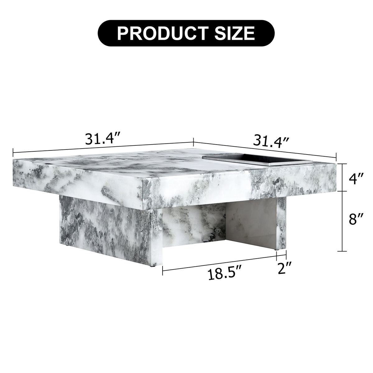 Modern Coffee Table Black