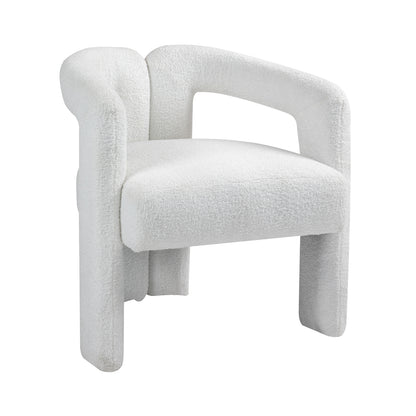 Teddy Fabric Dining Chair – Beige