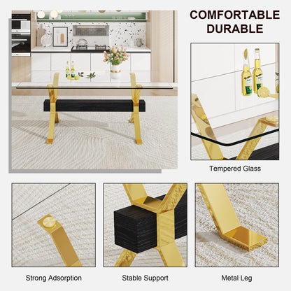 Tempered Glass Dining Table