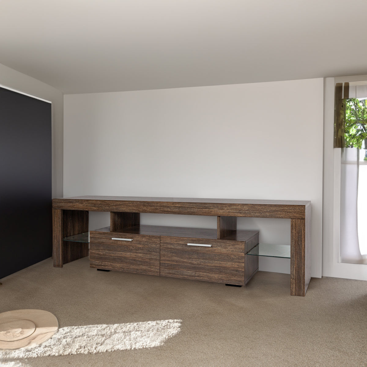 Modern Brown TV Stand