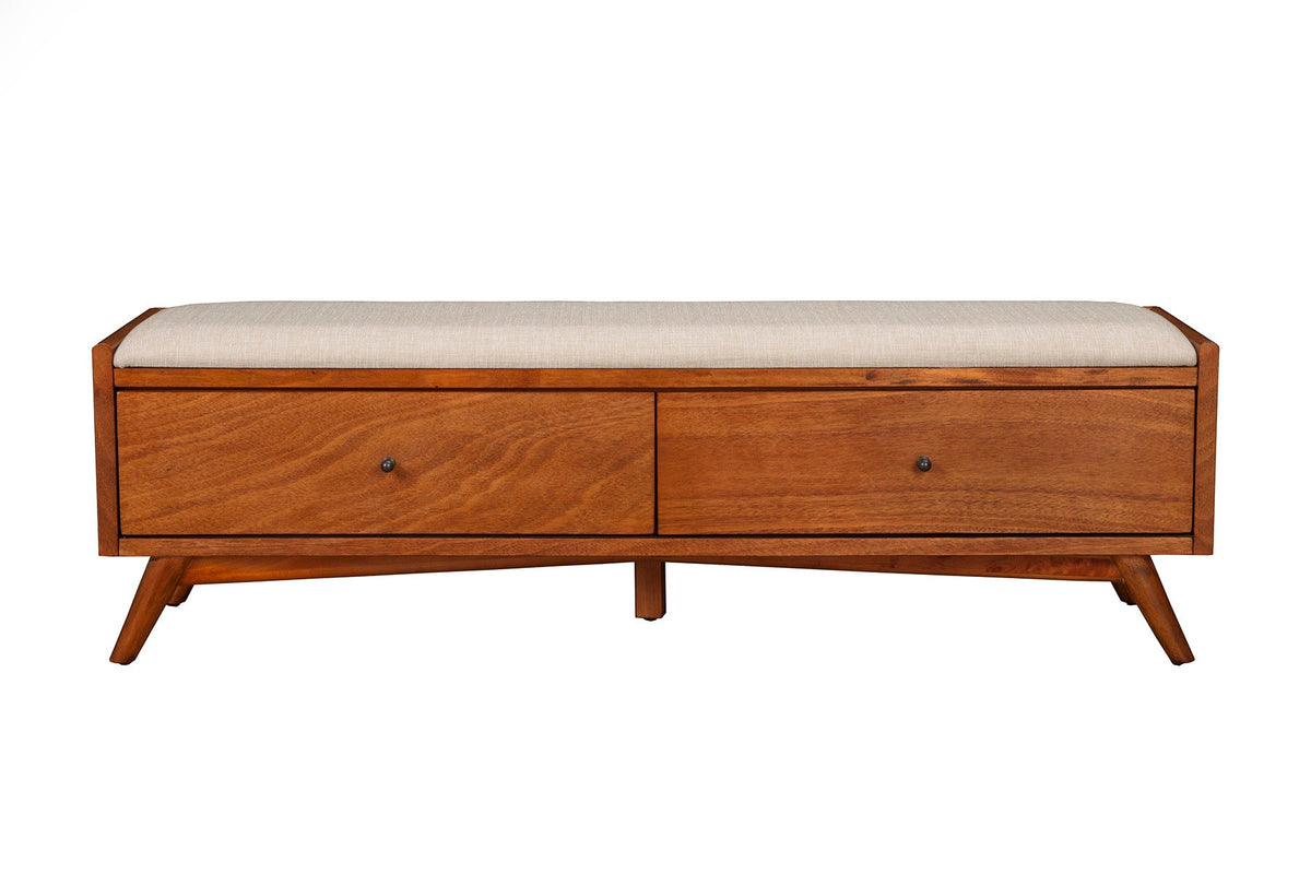 Flynn Bench, Chestnut